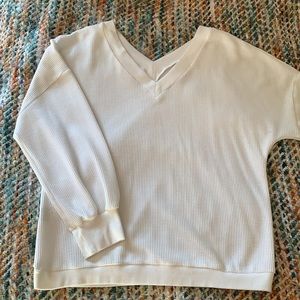 White Oversized Sweater